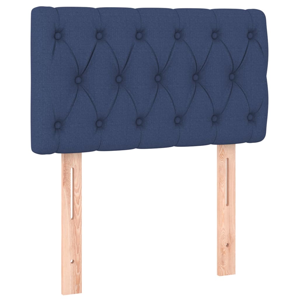Kopfteil Hellgrau 80x7x118/128 cm Stoff