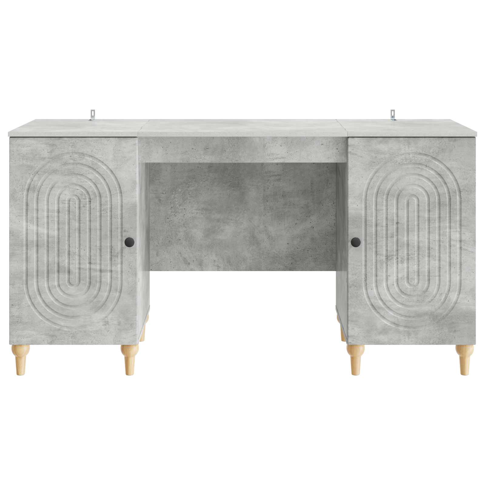 Schreibtisch mit Regal Schwarz 142,5 x 50 x 75 cm Holzwerkstoff
