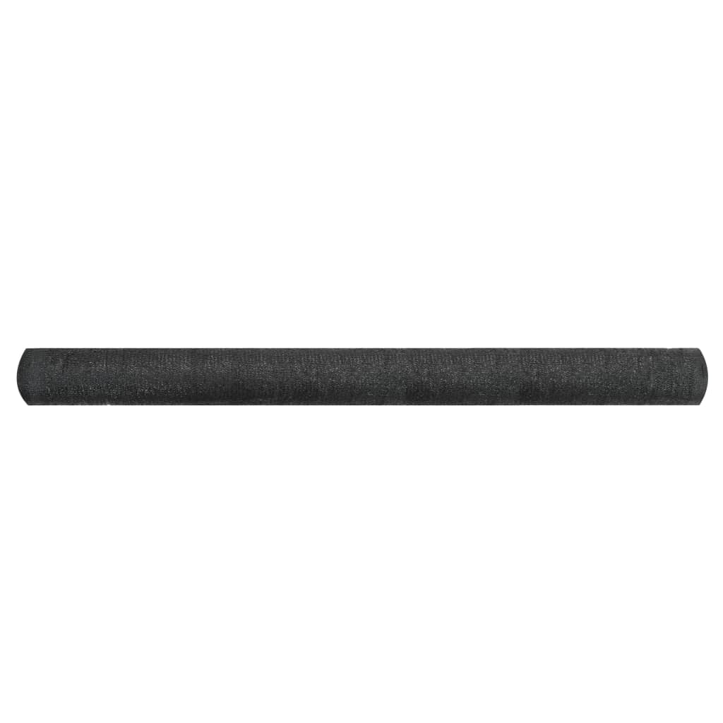 Sichtschutznetz HDPE 1x25 m Schwarz