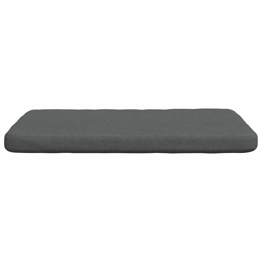 Sitzkissen 4 pcs Hellgrau 40 x 40 x 3 cm Stoff