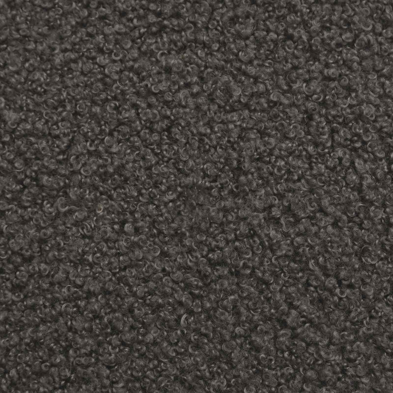 2-Sitzer Sofa Hellgrau 115 x 61 x 87 cm Bouclé
