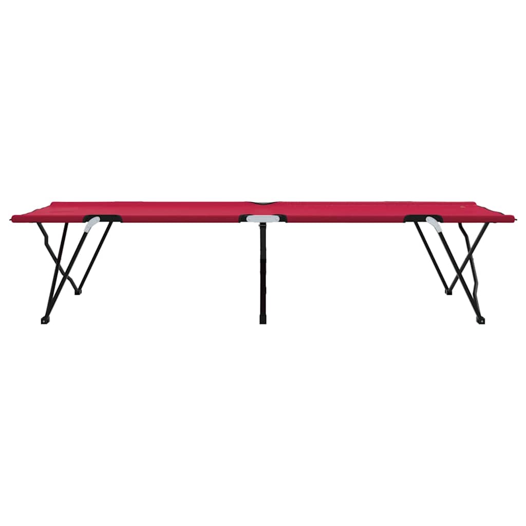 Klapp Schlafbett fürs Camping Blau 206 x 76 x 74 cm