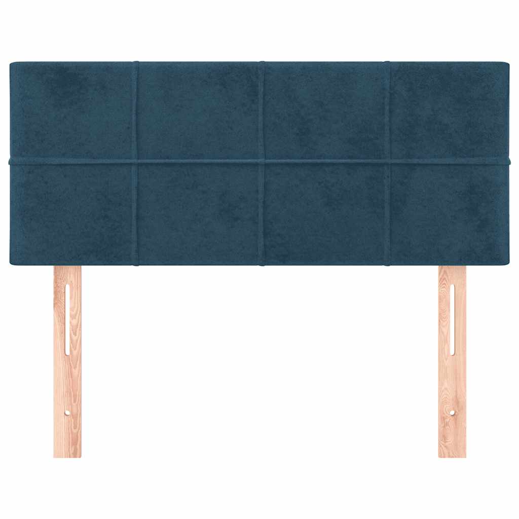 Kopfteil Hellgrau 80x5x118/128 cm Samt