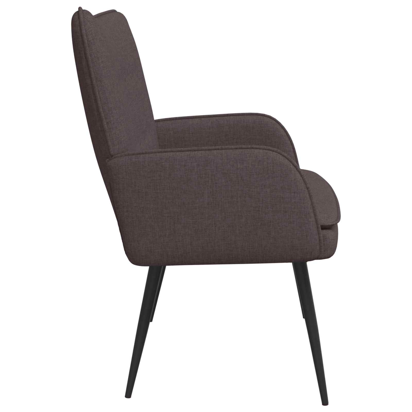 2-Sitzer Sofa Hellgrau 115 x 61 x 87 cm Stoff