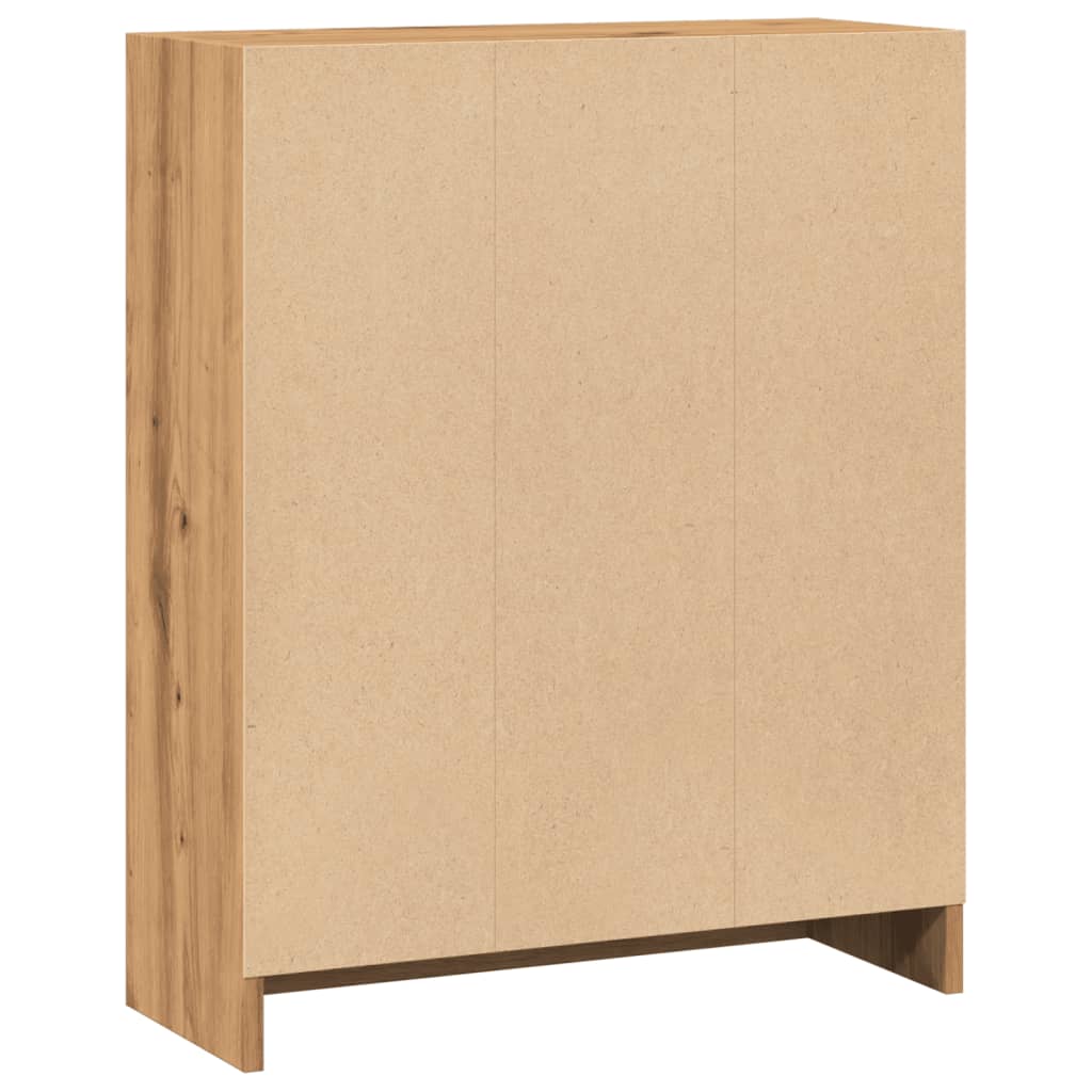 Bücherregal Weiß 40x24x75 cm Holzwerkstoff