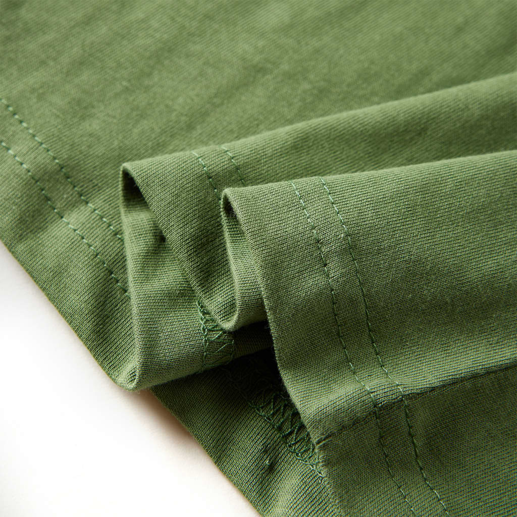 Kinder-Langarmshirt Helles Khaki 128
