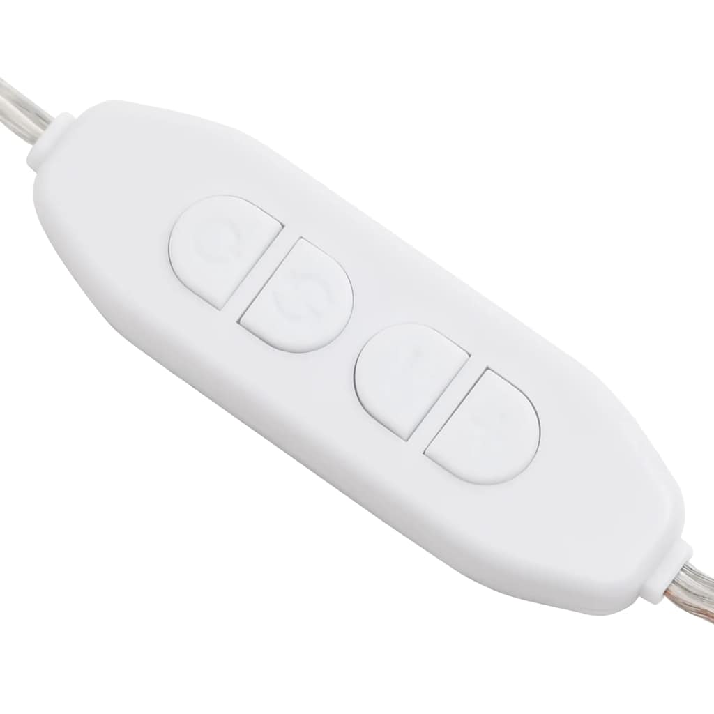 Spiegel mit LED-Leuchten 60x30 cm Glas Oval
