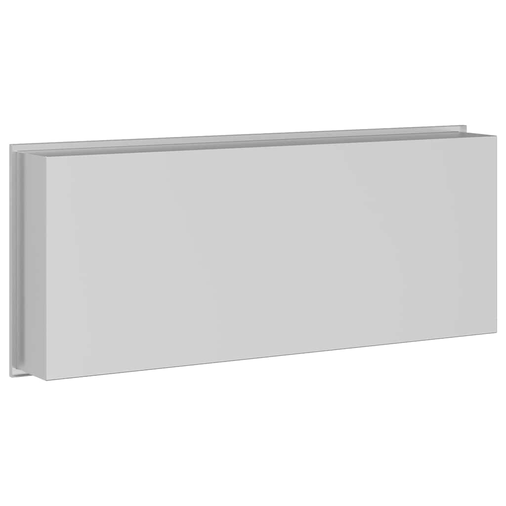 Duschnische Schwarz 30 x 20 x 9,5 cm Edelstahl