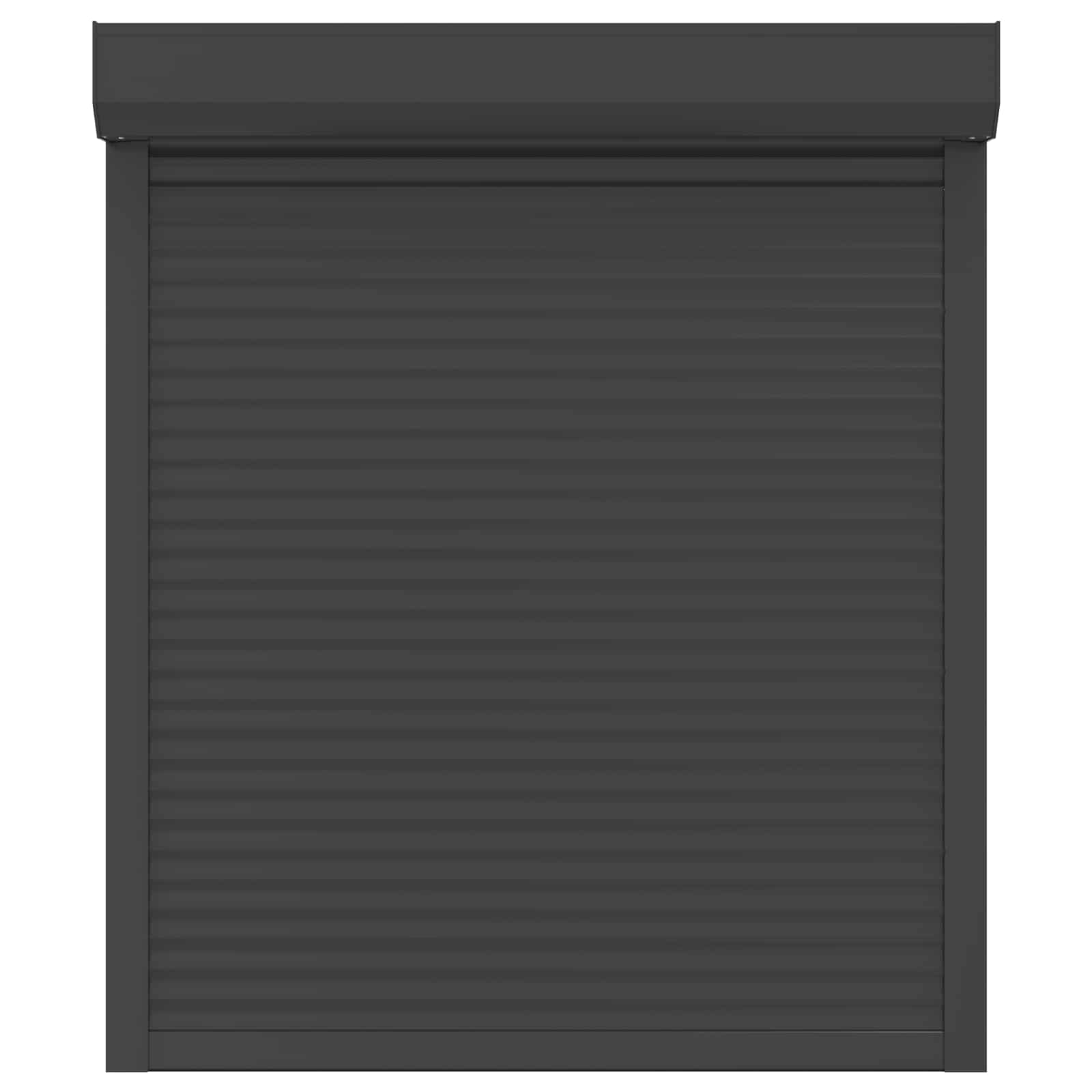 Rollladen Weiß 70 x 100 cm Aluminium und Polyurethan