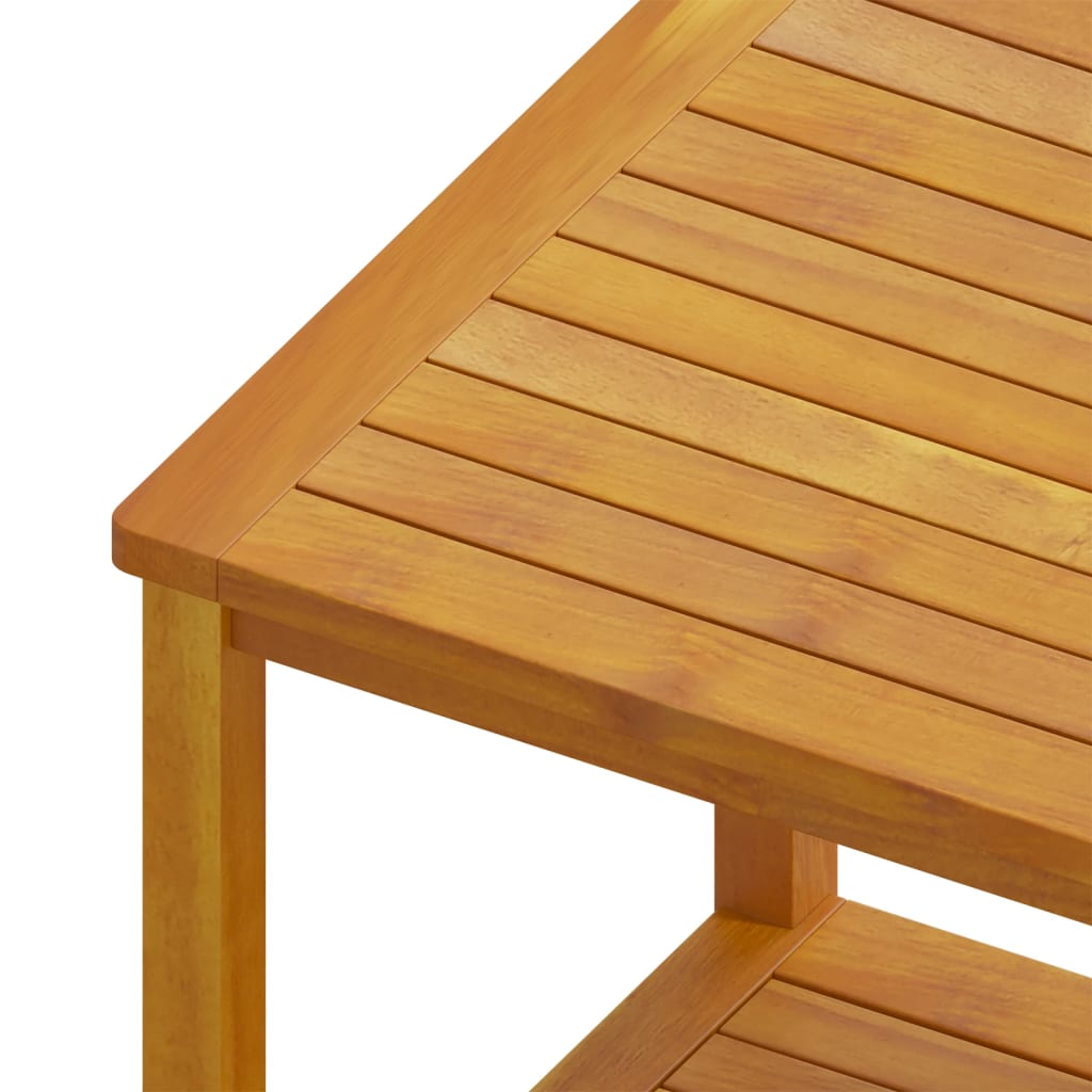 Beistelltisch Öl-Natur 70 x 40 x 45 cm Massivholz Akazie