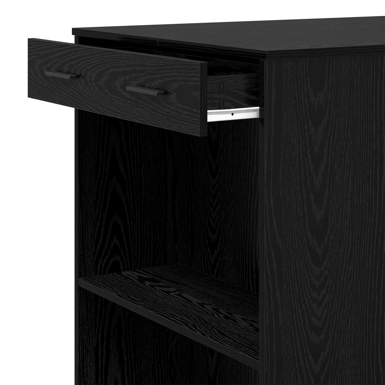 Bartisch Weiß 102x70x103,5 cm Holzwerkstoff