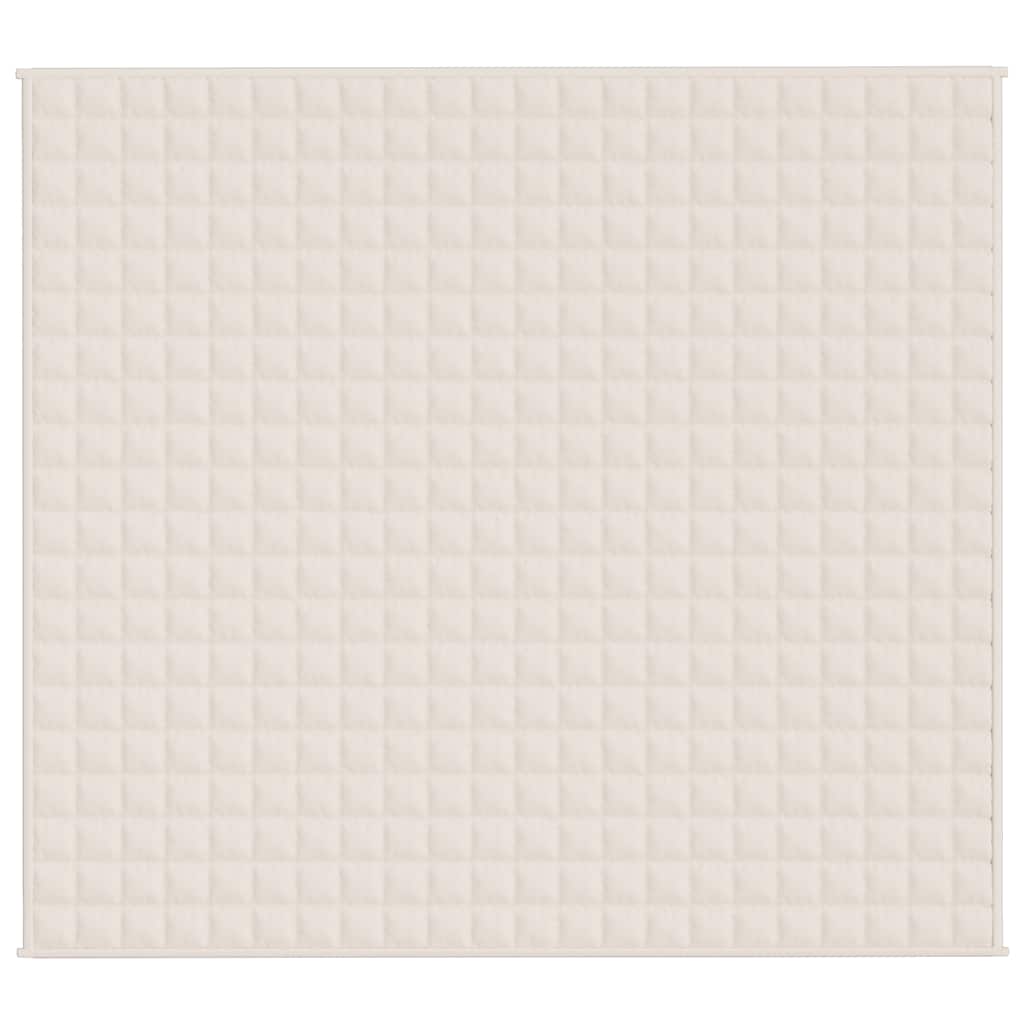 Gewichtsdecke Grau 122x183 cm 5 kg Stoff
