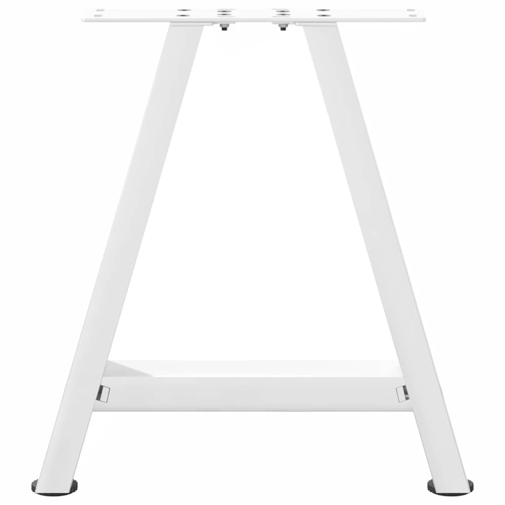 Couchtischbeine A-Form 2 Stk. 30x(30-31) cm Stahl