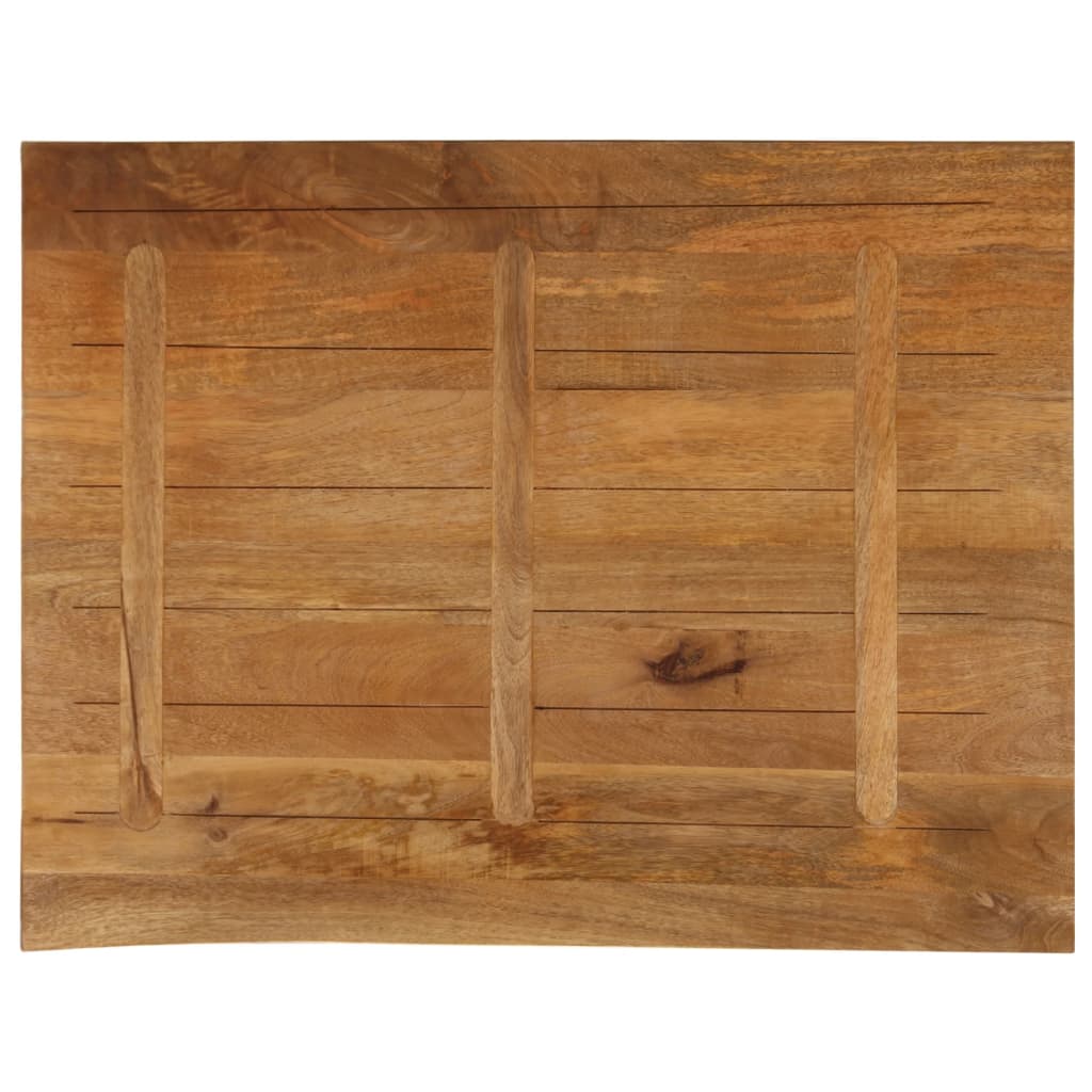 Wandregal 40x20x2,5 cm Rechteckig Massivholz Akazie Baumkante