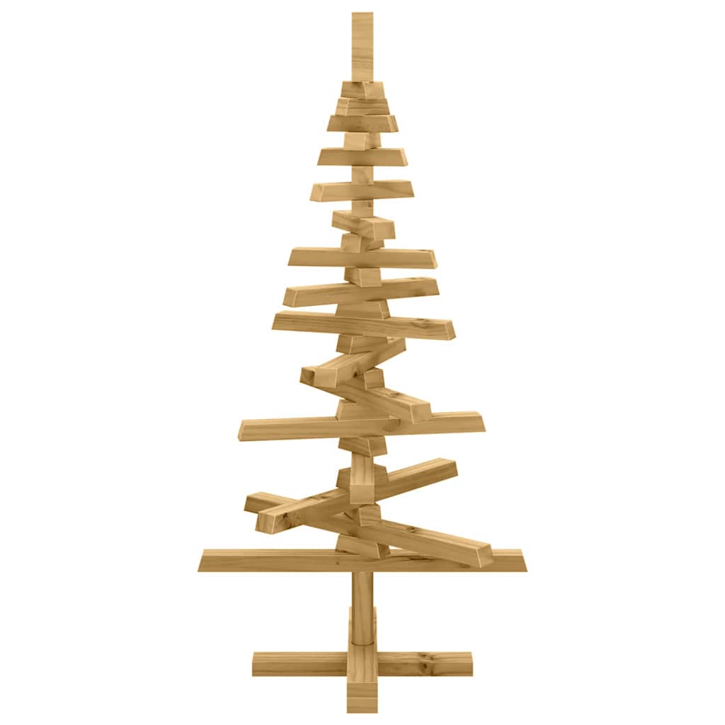 Weihnachtsbaum Holz zum Schmücken 60 cm Massivholz Kiefer