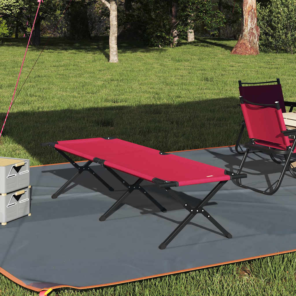 Klapp Schlafbett fürs Camping Blau 193 x 69 x 45 cm
