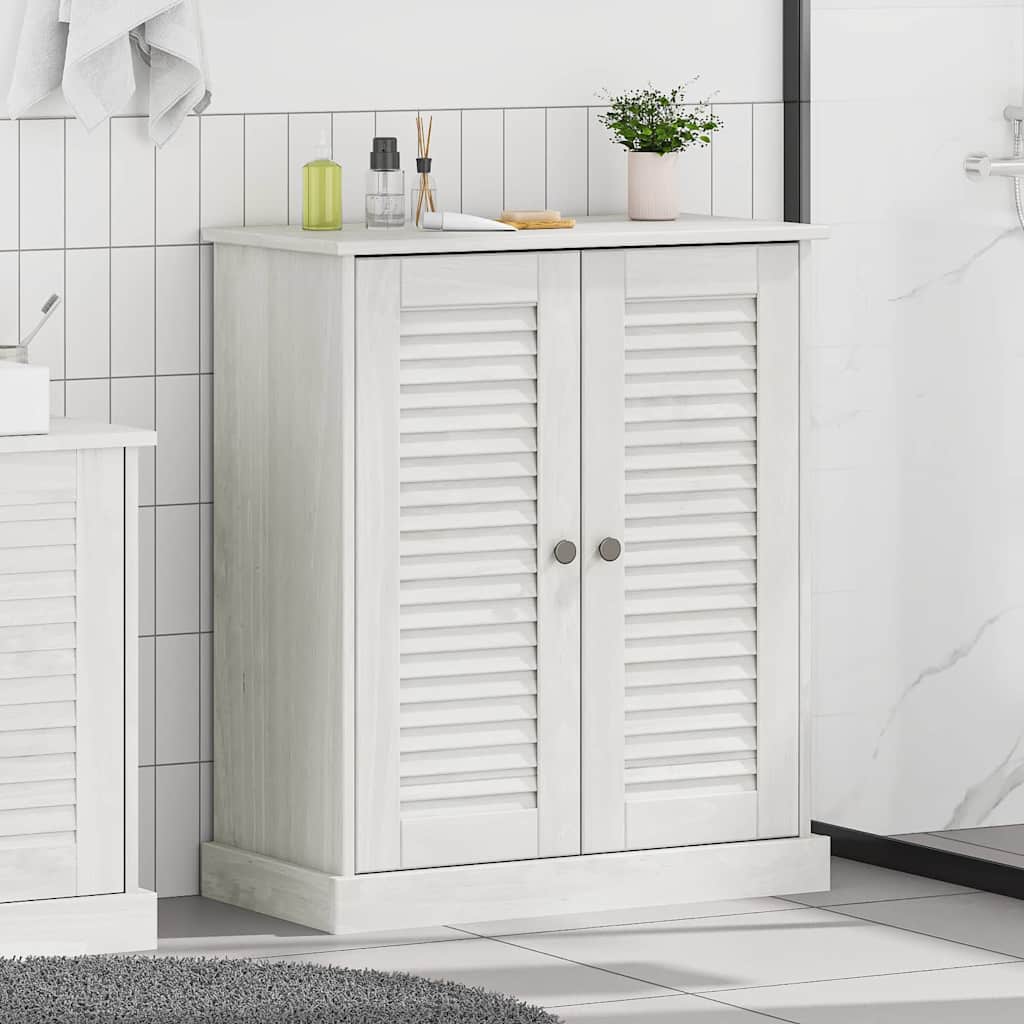 Badezimmerschrank VIGO Braun und Honigbraun 68 x 34 x 80 cm