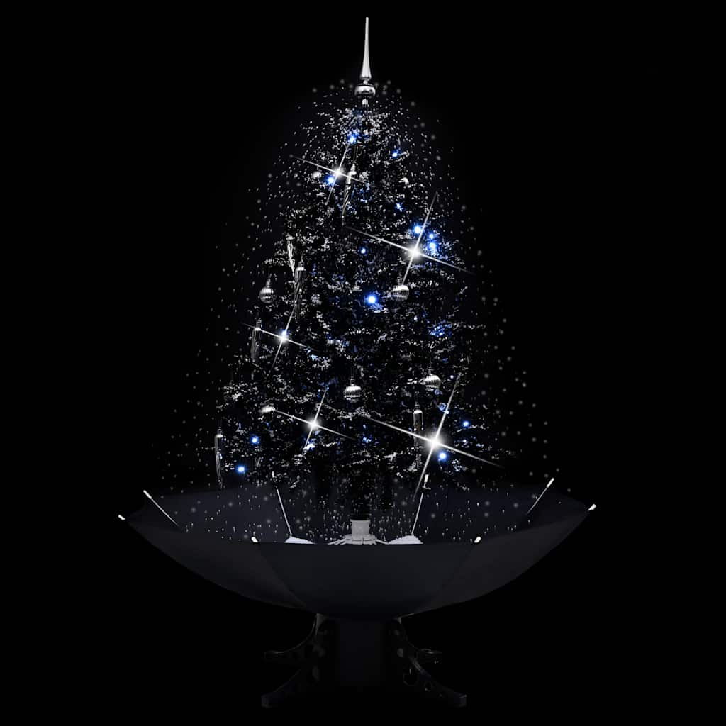 Schneiender Weihnachtsbaum mit Schirmfuß Grün 75 cm