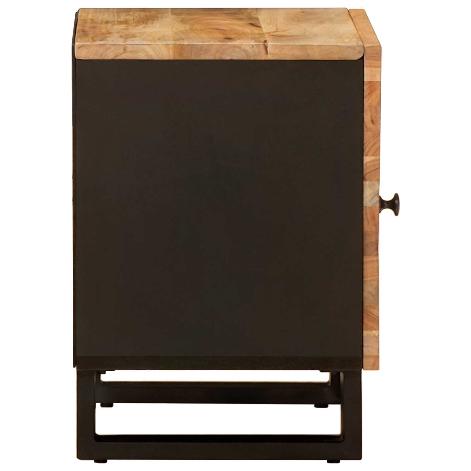 Nachttisch Braun 40 x 33 x 46 cm Massivholz Mango