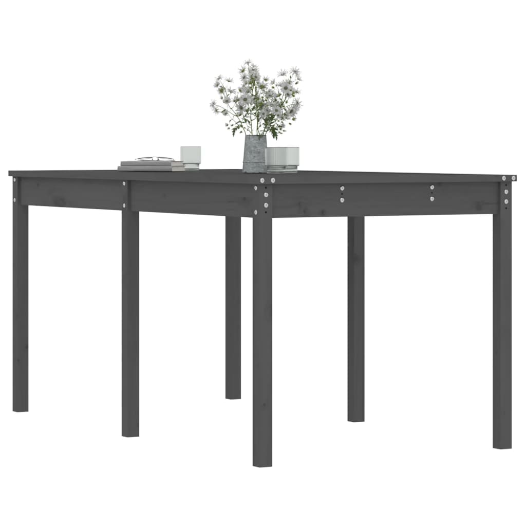 Gartentisch 82,5x82,5x76 cm Massivholz Kiefer