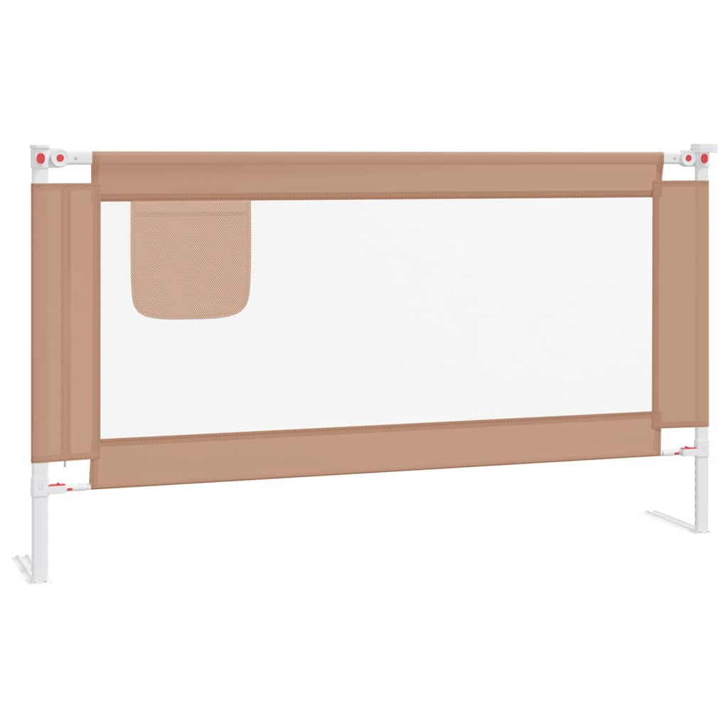 Kleinkind-Bettschutzgitter Grün 90x25 cm Stoff