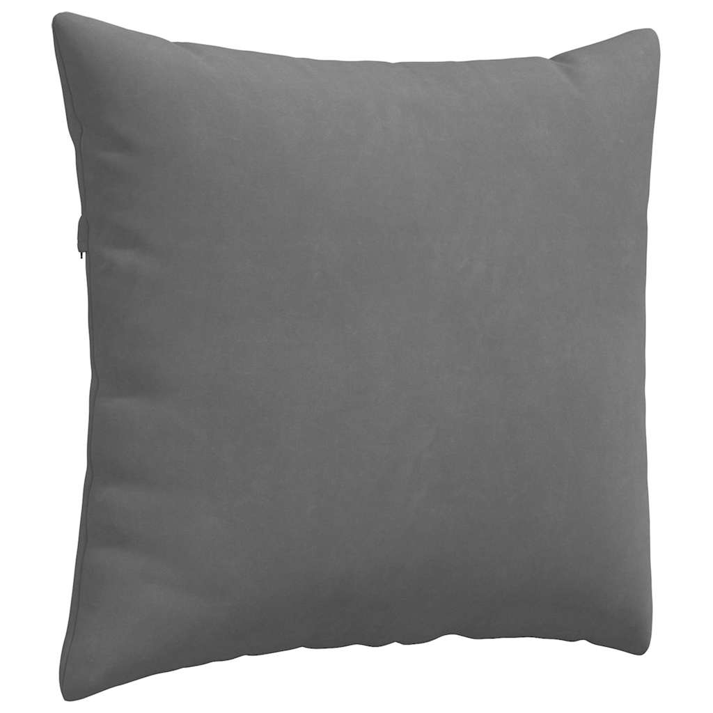 Sofakissen 2 Stück Taupe 50 x 30 cm Stoff