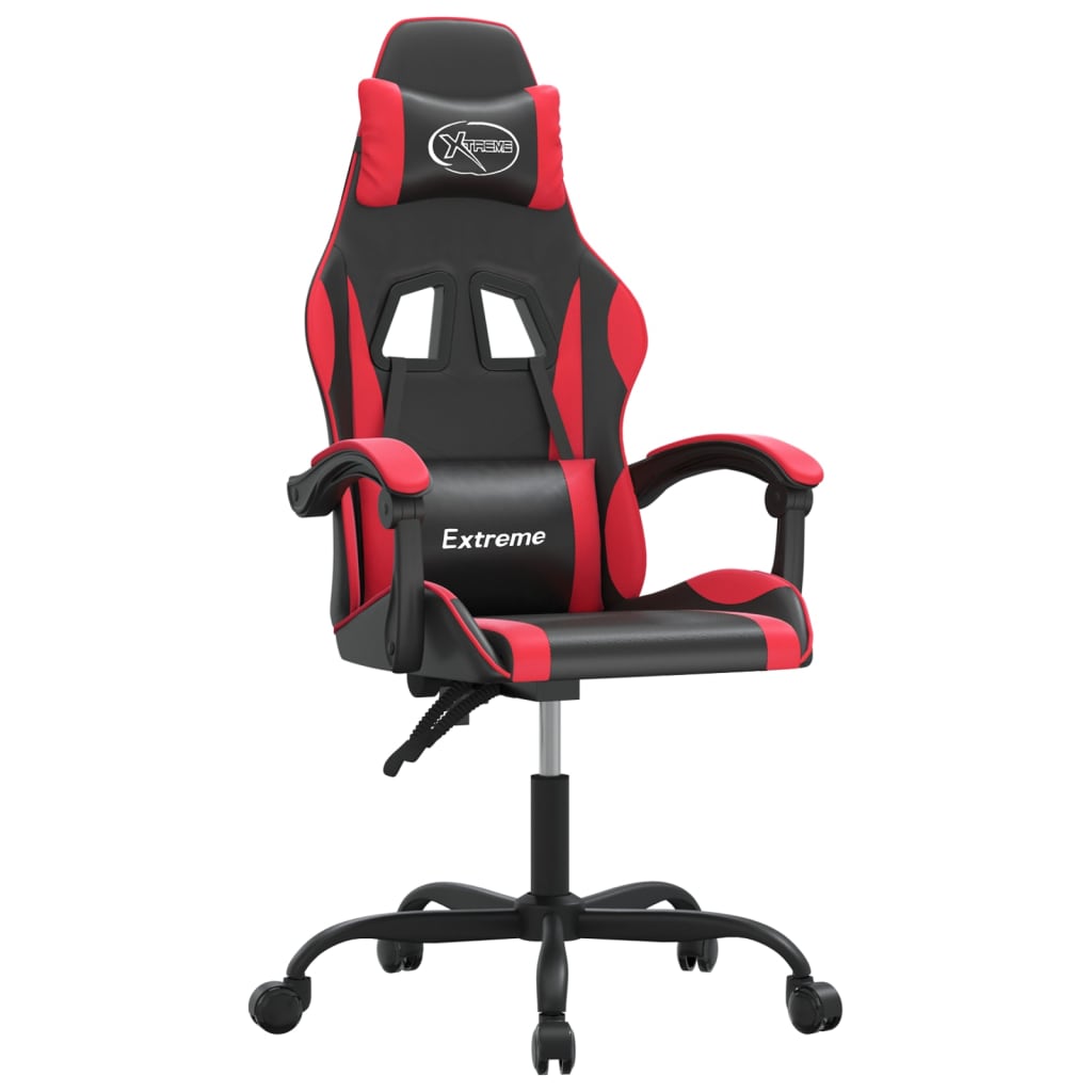 Gaming-Stuhl Schwarz und Golden Kunstleder