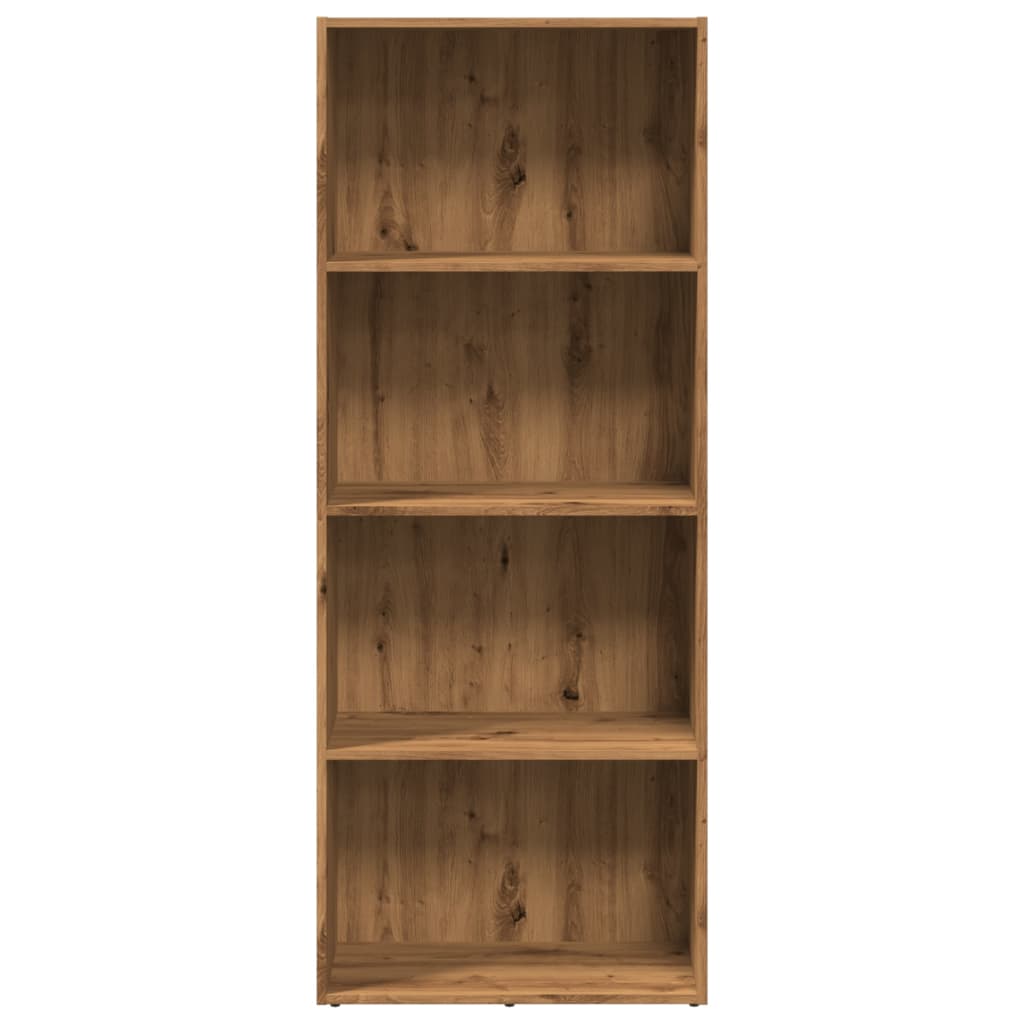 Bücherregal Weiß 80x30x189 cm Holzwerkstoff