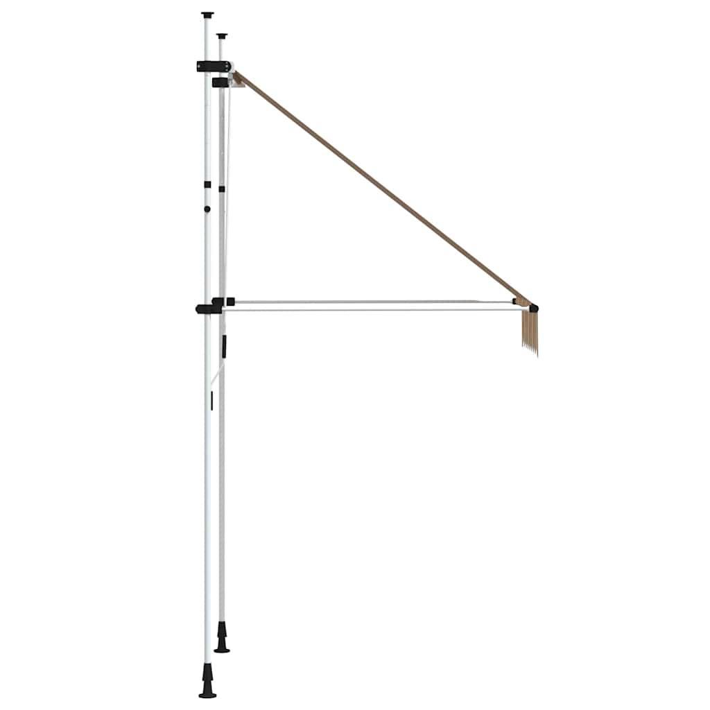 Einziehbare Markise Handbetrieben 150 cm Anthrazit