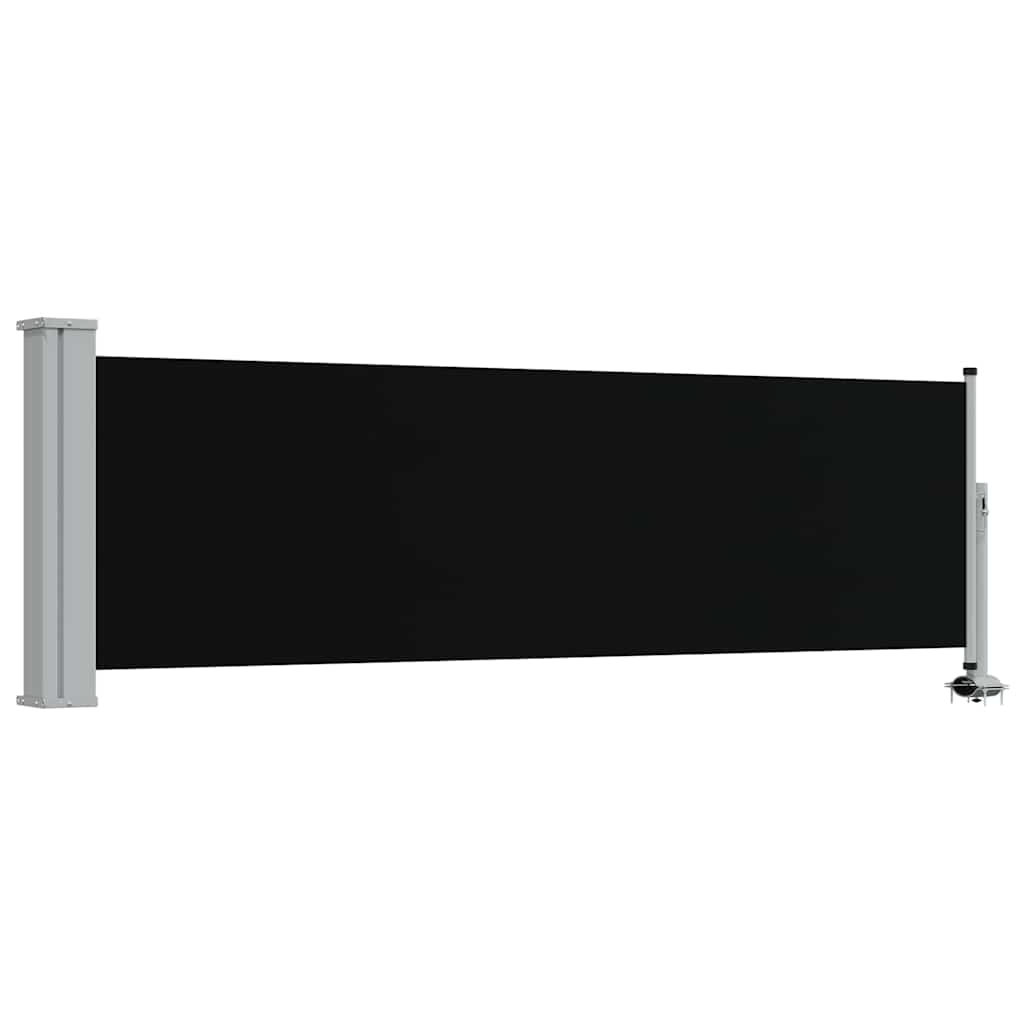 Seitenmarkise 60 x 300 cm 100% Polyester Eisen Stahl