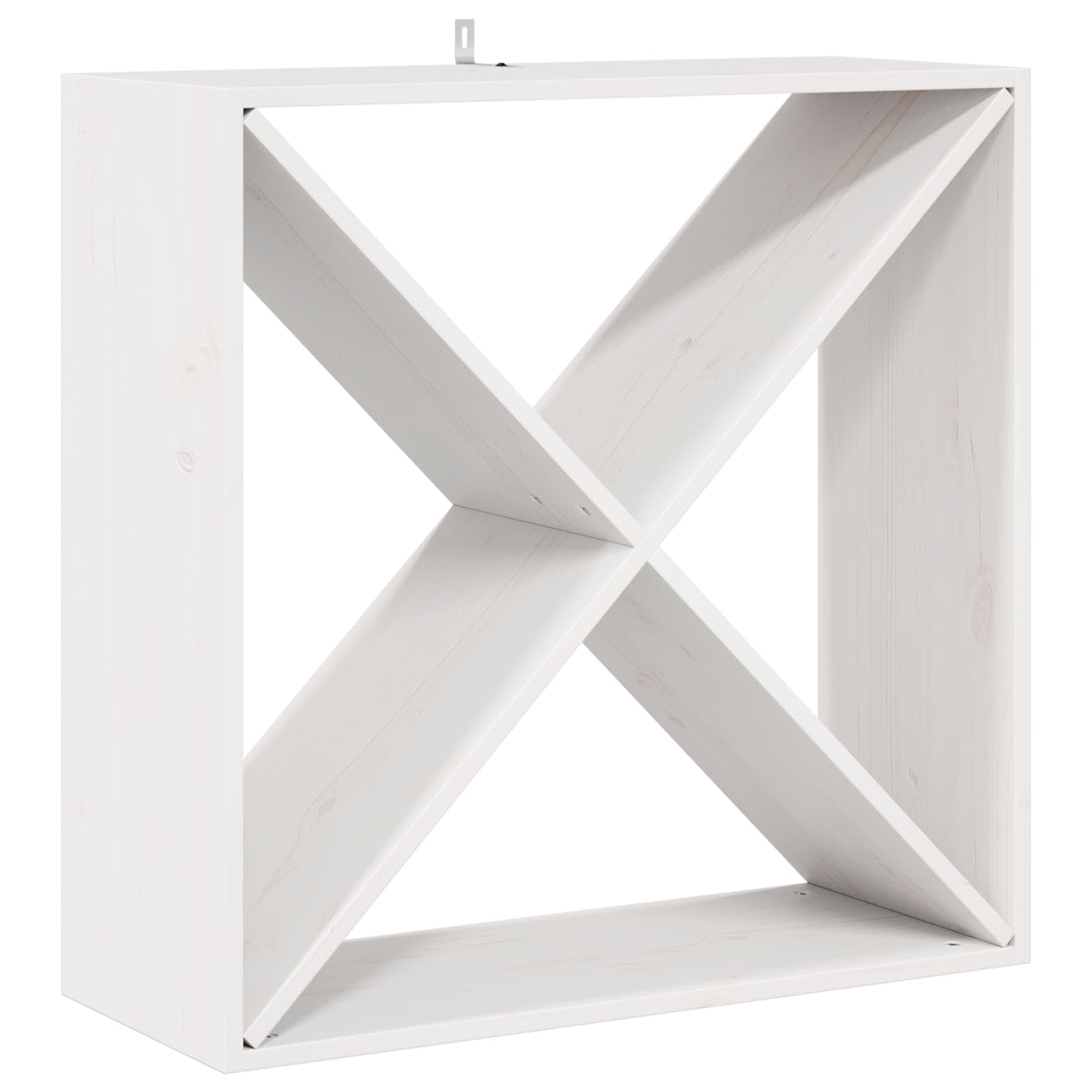 Weinschrank 56 x 25 x 56 cm Massivholz Kiefer