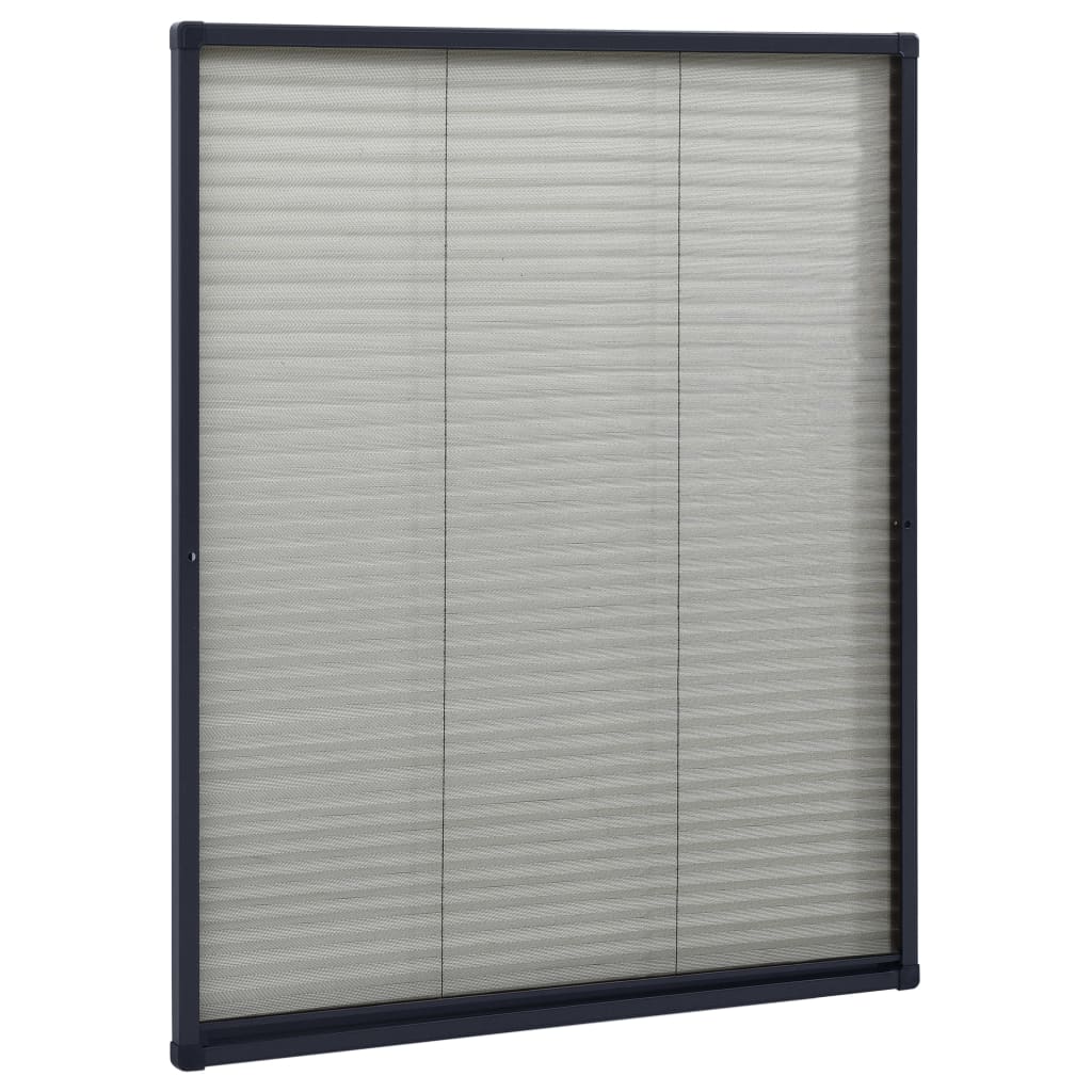 Plisse Insektenschutz-Fenster 80×160 cm