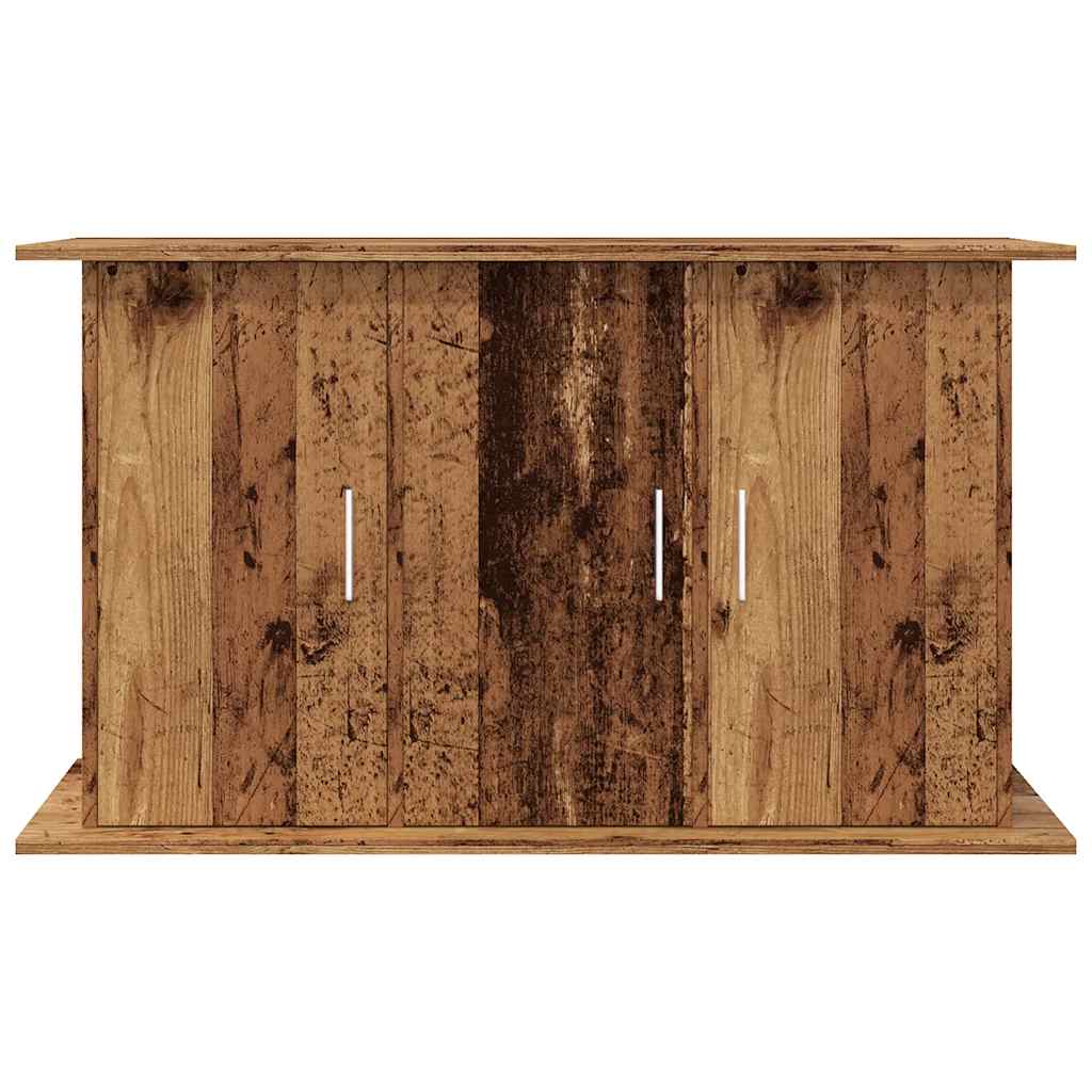 Aquariumständer Weiß 81x36x73 cm Holzwerkstoff