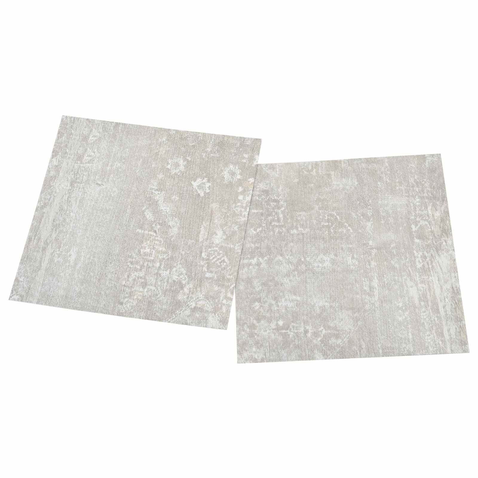 Selbstklebende Bodenplanken 30,5 x 30,5 cm 20 pcs PVC Betongrau