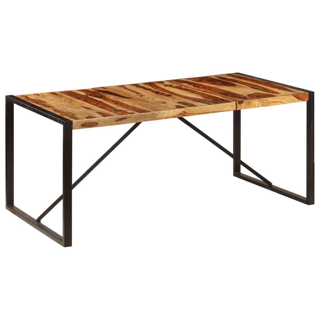 Esstisch 220x100x75 cm Massivholz Akazie