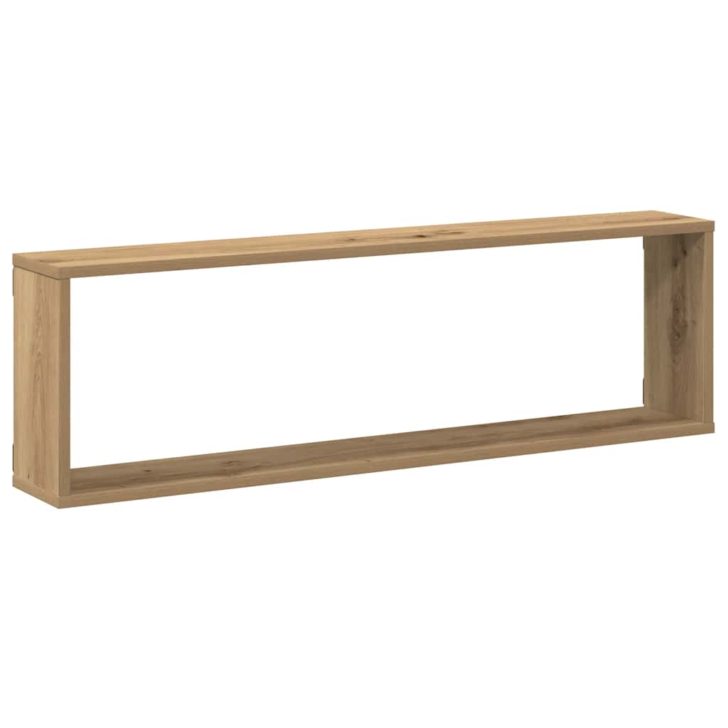 Würfelregale 2 Stk. Weiß 30x15x30 cm