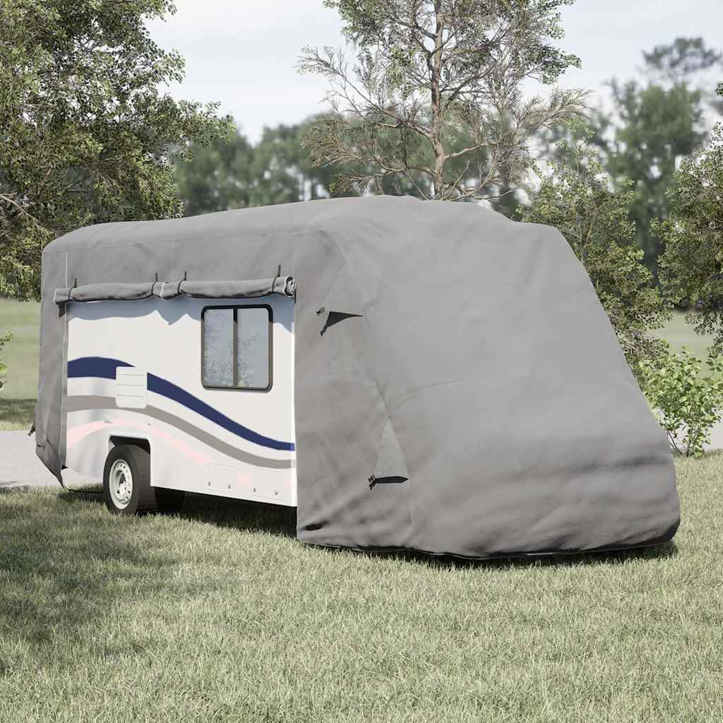 Schutzhülle für Wohnmobil Grau 570x235x275 cm Vliesstoff