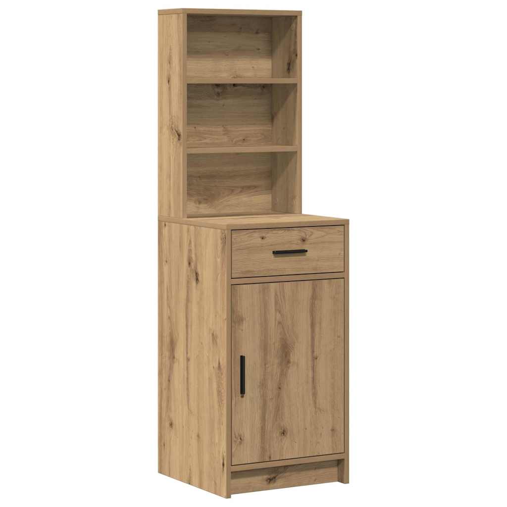 Schminktischset mit LED mit Schubladen 2 pcs Weiß Holzwerkstoff