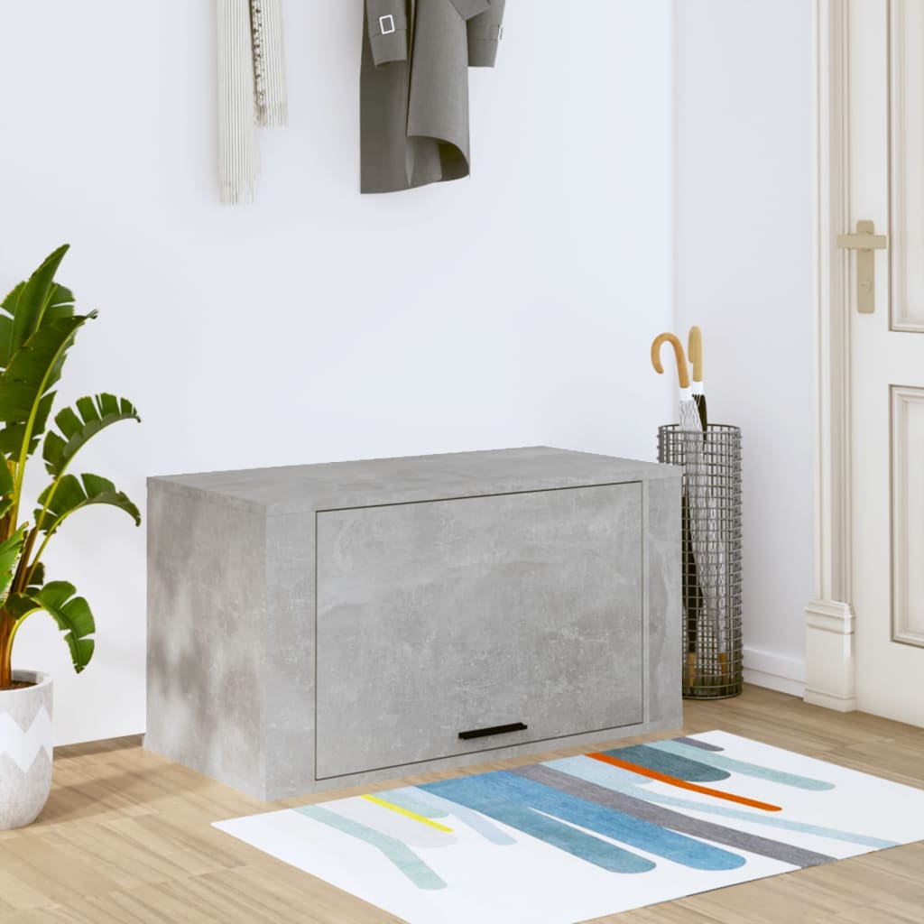 Wand-Schuhschrank Weiß 70x35x38 cm Holzwerkstoff