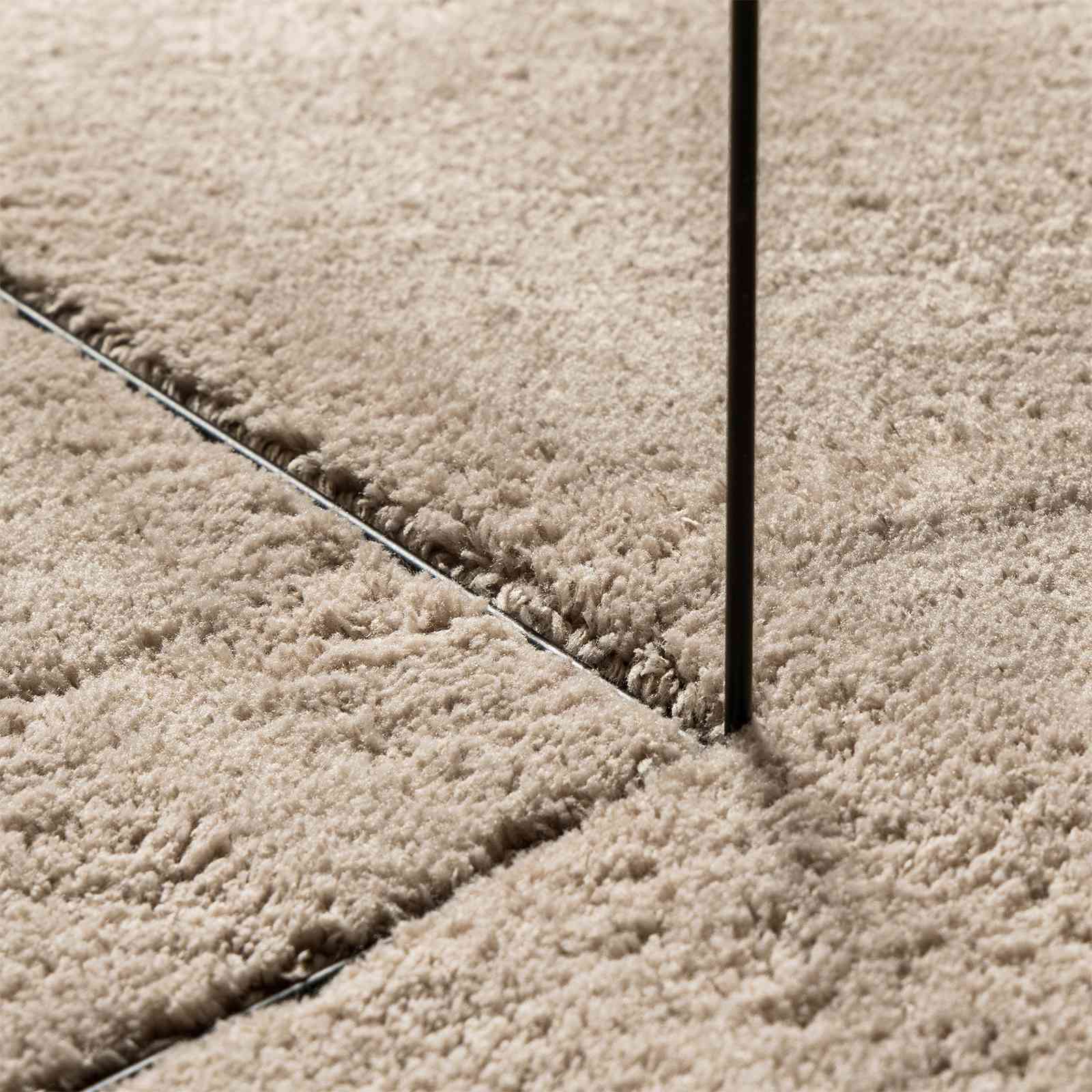 Teppich HUARTE Kurzflor Weich und Waschbar Anthrazit 60x110 cm