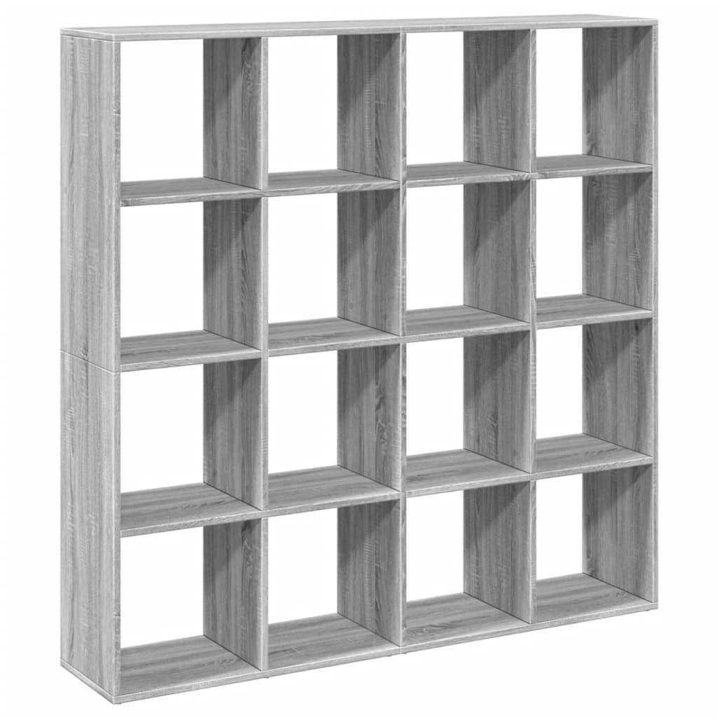 Bücherregal Weiß 137,5x29x137,5 cm Holzwerkstoff