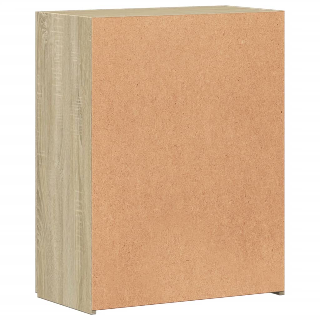 Aktenschrank Weiß 60x32x153 cm Holzwerkstoff