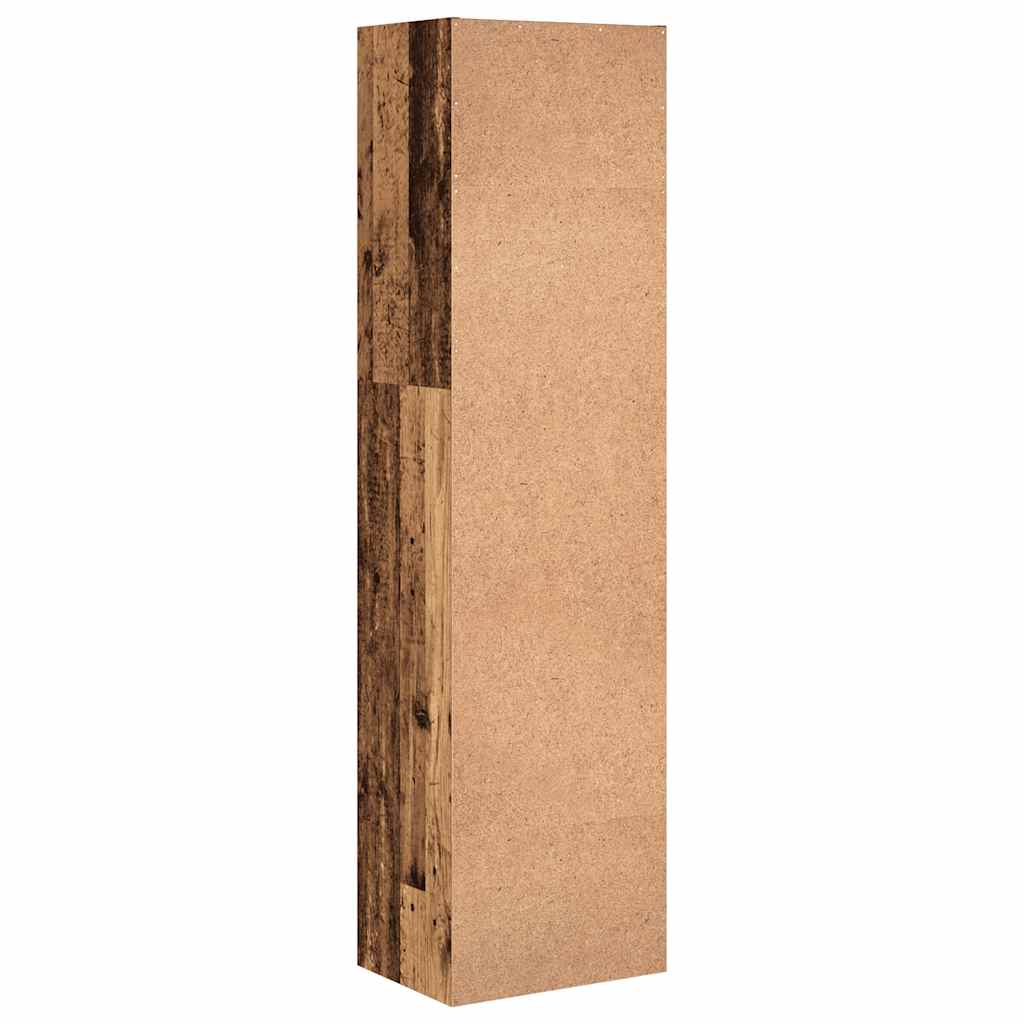 Bücherregal Weiß 80x30x189 cm Holzwerkstoff