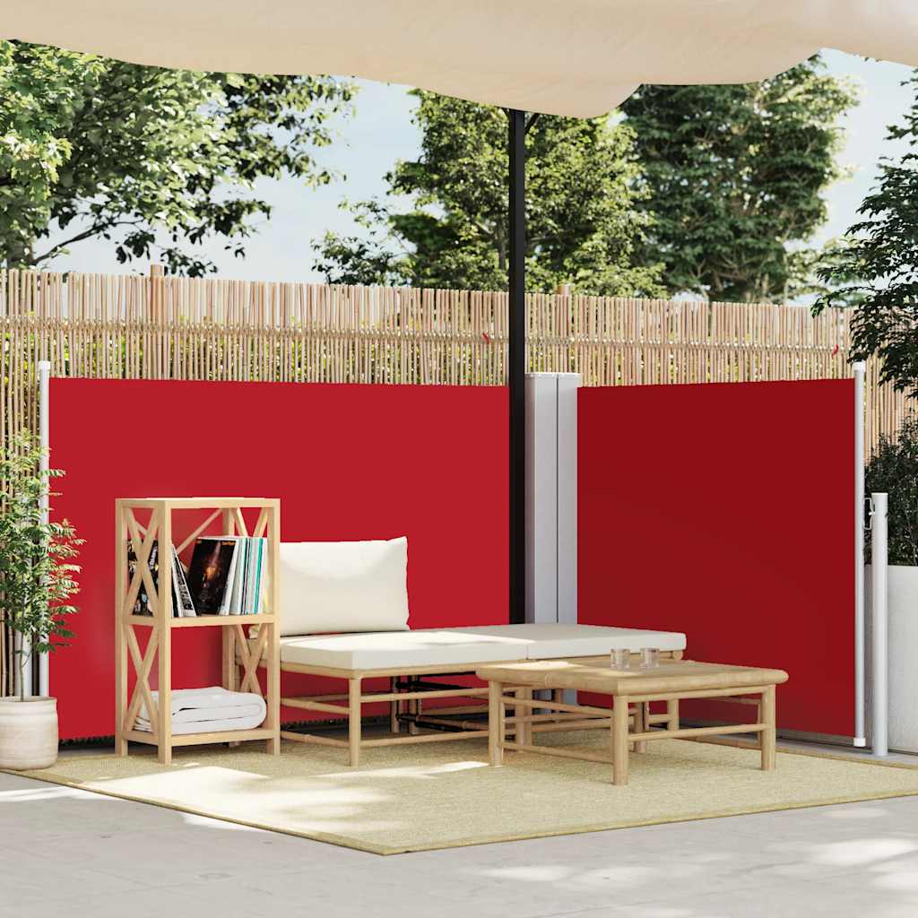 Ausziehbare Seitenmarkise 160×600 cm Braun
