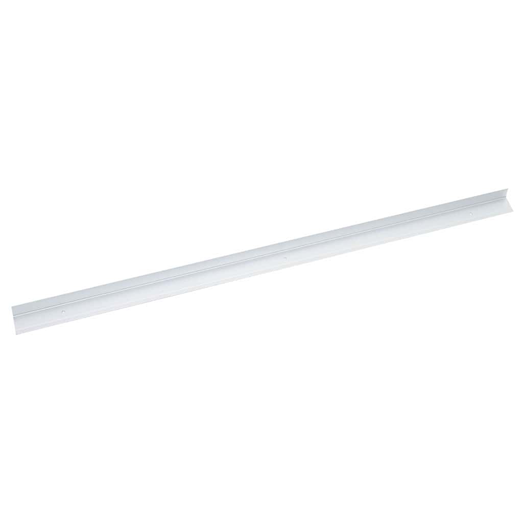 Treppenkantenprofile in L-Form 15 Stk. Aluminium 90 cm Silbern