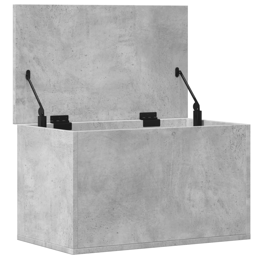 Aufbewahrungstruhe Weiß 84x42x46 cm Holzwerkstoff