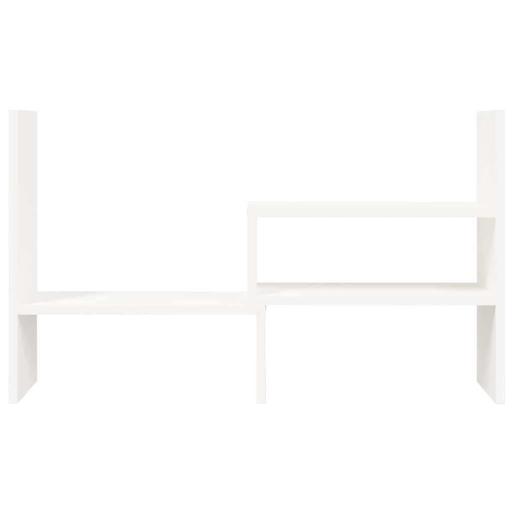 Monitorständer (39-72)x17x43 cm Massivholz Kiefer