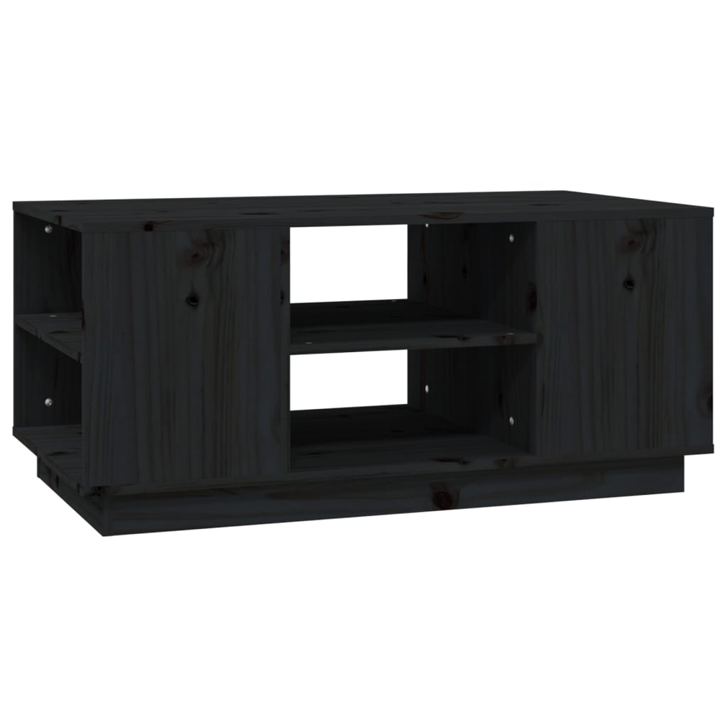 Couchtisch 90x49x40,5 cm Massivholz Kiefer