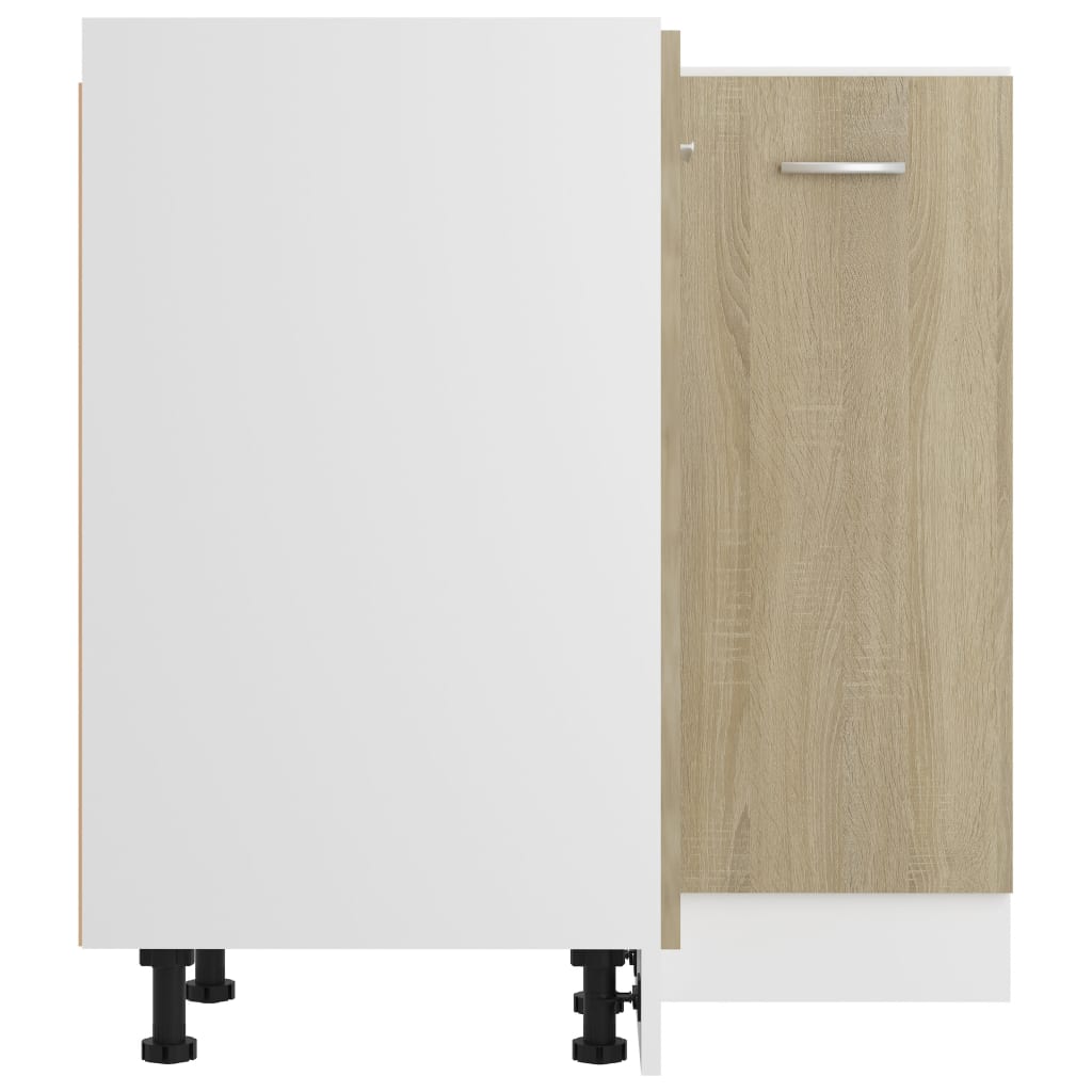 Unterschrank Lyon Weiß 60x46x81,5 cm Holzwerkstoff