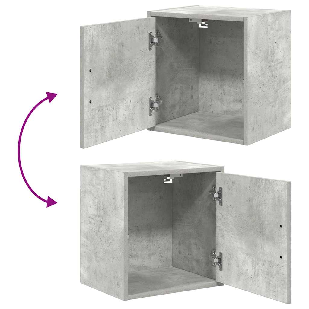 Garagenschränke 2 Stk. Schwarz Holzwerkstoff